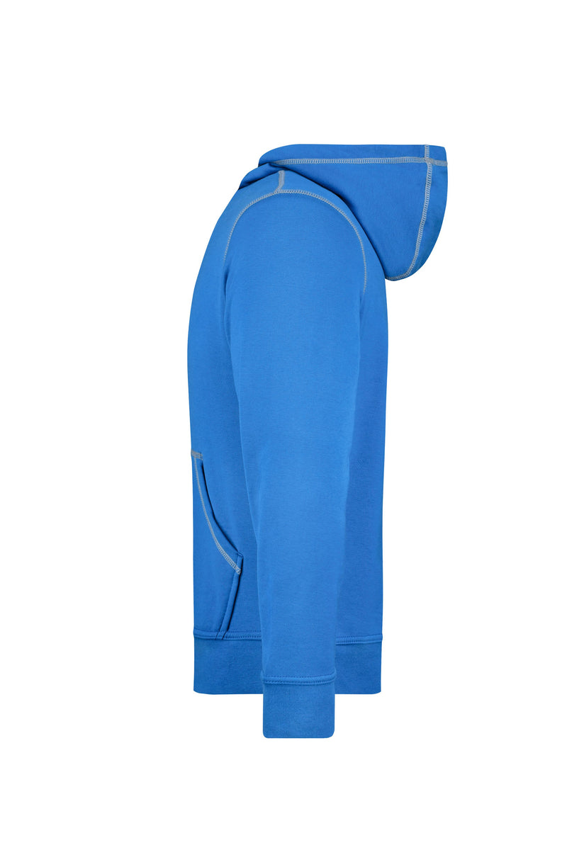 Laden Sie das Bild in Galerie -Viewer, Kapuzensweat mit modischen Kontrastnähten - Herren - JN961