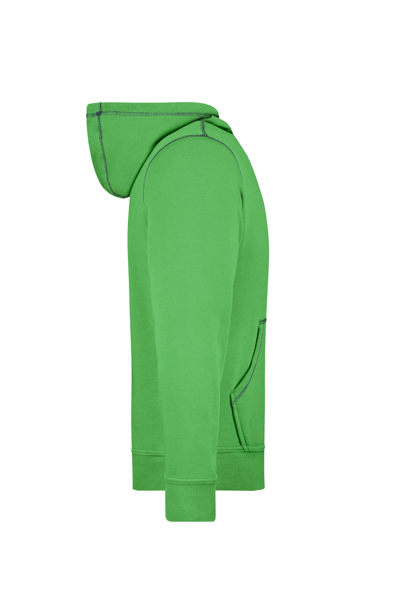 Laden Sie das Bild in Galerie -Viewer, Kapuzensweat mit modischen Kontrastnähten - Herren - JN961