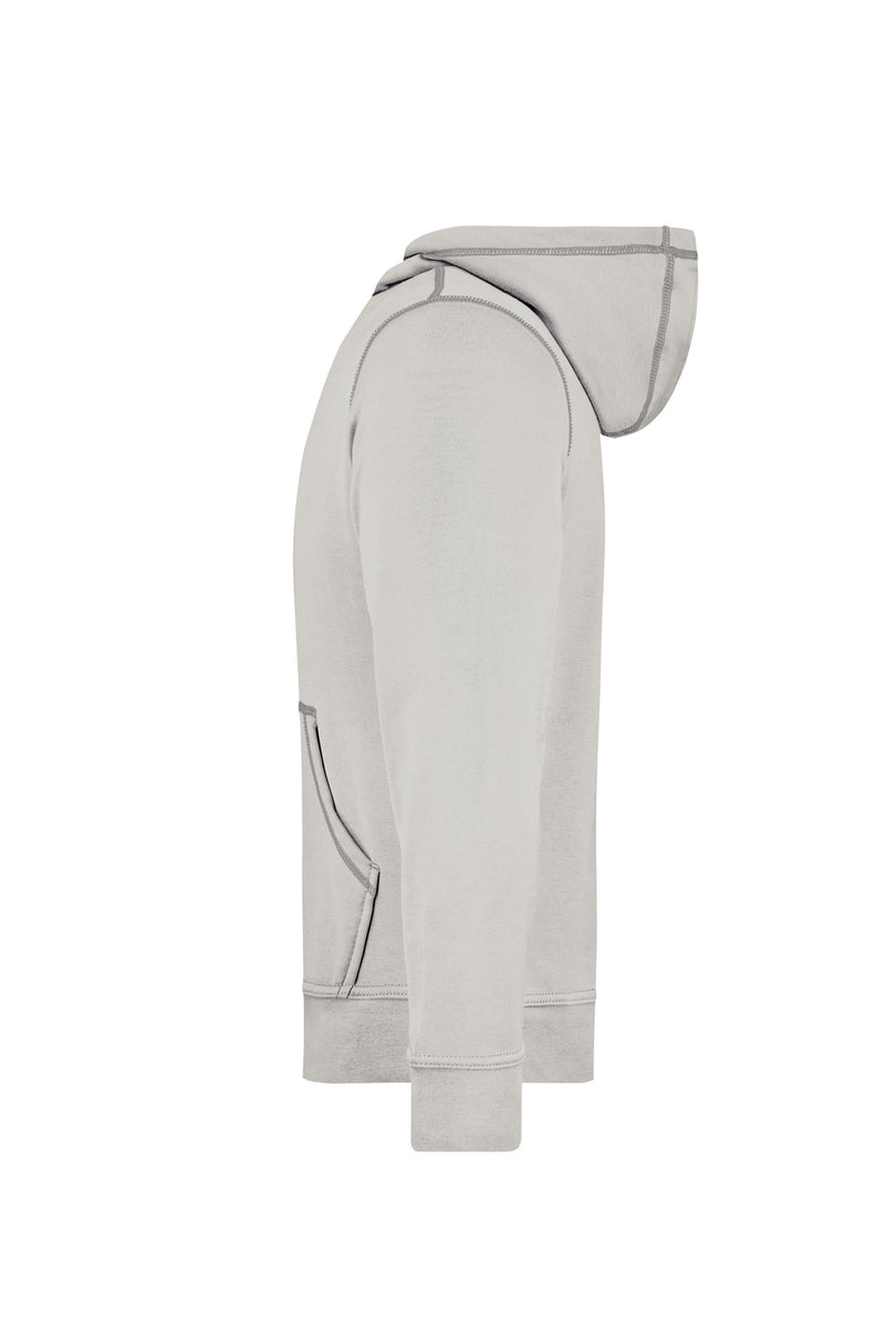 Laden Sie das Bild in Galerie -Viewer, Kapuzensweat mit modischen Kontrastnähten - Herren - JN961