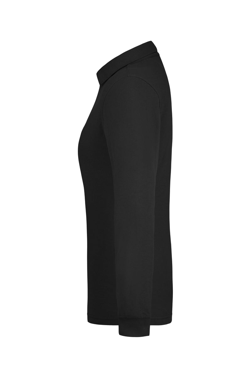 Laden Sie das Bild in Galerie -Viewer, Pflegeleichtes und strapazierfähiges Langarm Polo mit Brusttasche - JN865