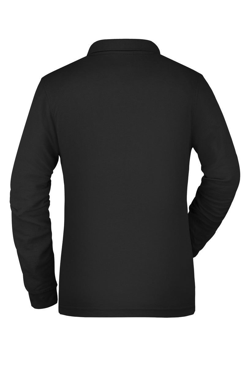 Laden Sie das Bild in Galerie -Viewer, Pflegeleichtes und strapazierfähiges Langarm Polo mit Brusttasche - JN865