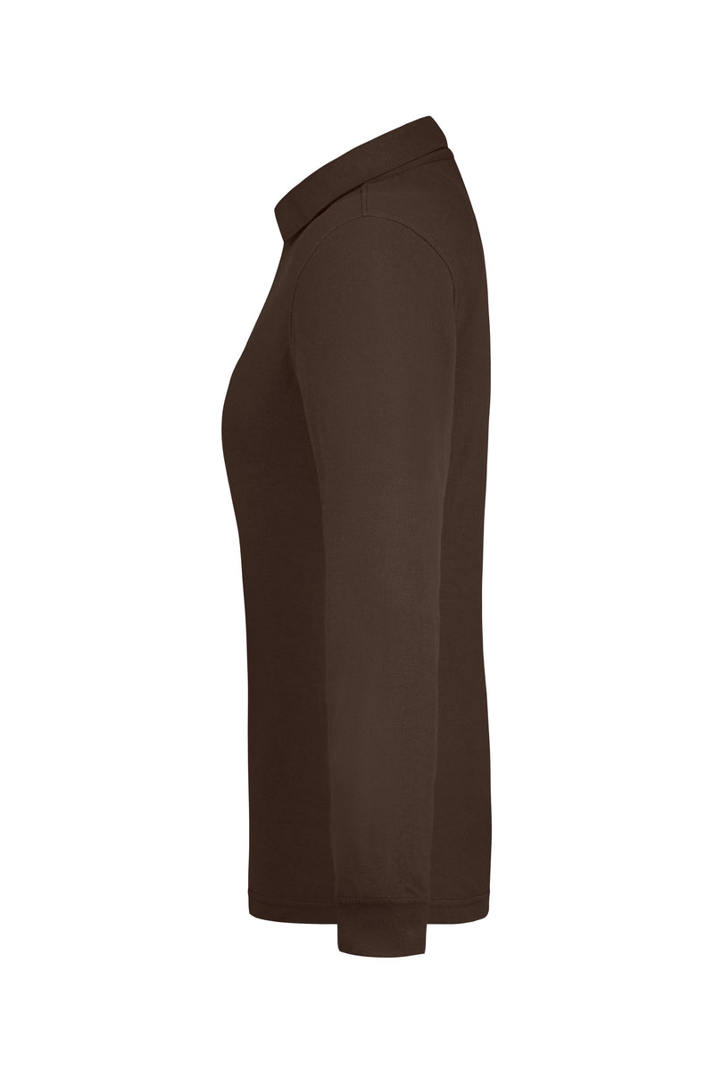 Laden Sie das Bild in Galerie -Viewer, Pflegeleichtes und strapazierfähiges Langarm Polo mit Brusttasche - JN865