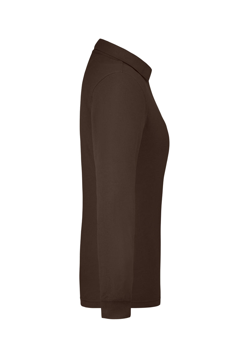 Laden Sie das Bild in Galerie -Viewer, Pflegeleichtes und strapazierfähiges Langarm Polo mit Brusttasche - JN865