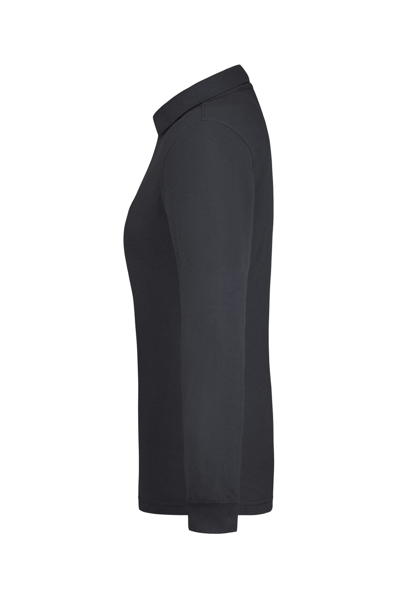 Laden Sie das Bild in Galerie -Viewer, Pflegeleichtes und strapazierfähiges Langarm Polo mit Brusttasche - JN865