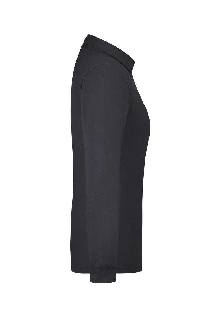 Laden Sie das Bild in Galerie -Viewer, Pflegeleichtes und strapazierfähiges Langarm Polo mit Brusttasche - JN865