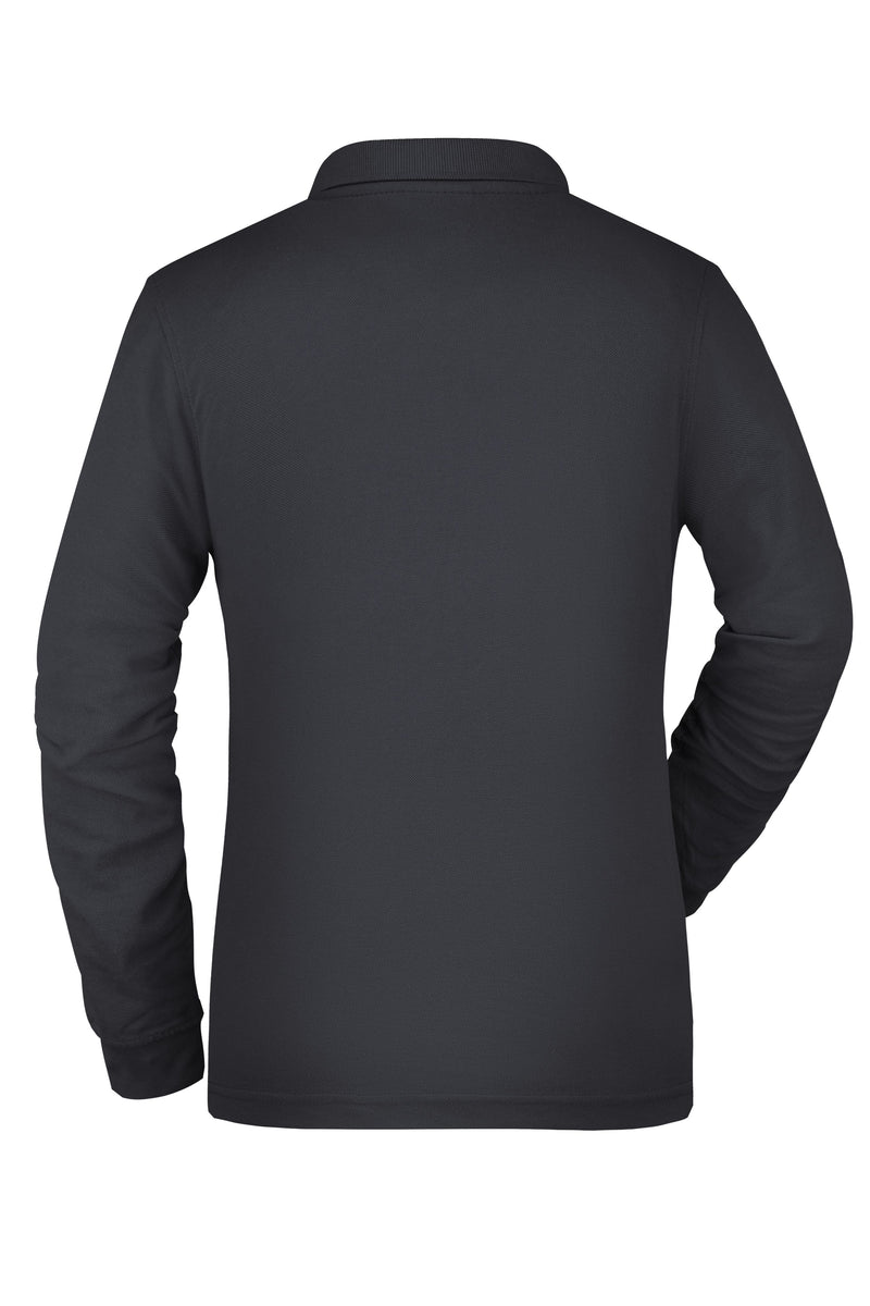 Laden Sie das Bild in Galerie -Viewer, Pflegeleichtes und strapazierfähiges Langarm Polo mit Brusttasche - JN865