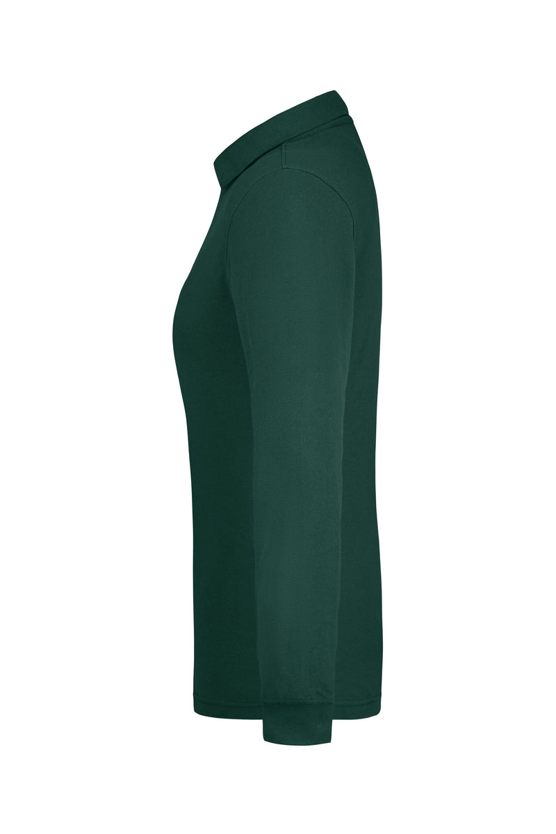 Laden Sie das Bild in Galerie -Viewer, Pflegeleichtes und strapazierfähiges Langarm Polo mit Brusttasche - JN865