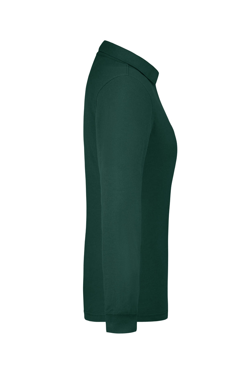 Laden Sie das Bild in Galerie -Viewer, Pflegeleichtes und strapazierfähiges Langarm Polo mit Brusttasche - JN865