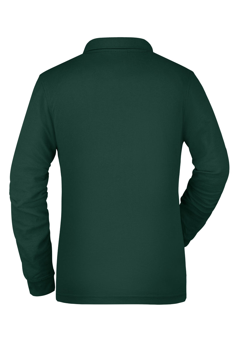 Laden Sie das Bild in Galerie -Viewer, Pflegeleichtes und strapazierfähiges Langarm Polo mit Brusttasche - JN865