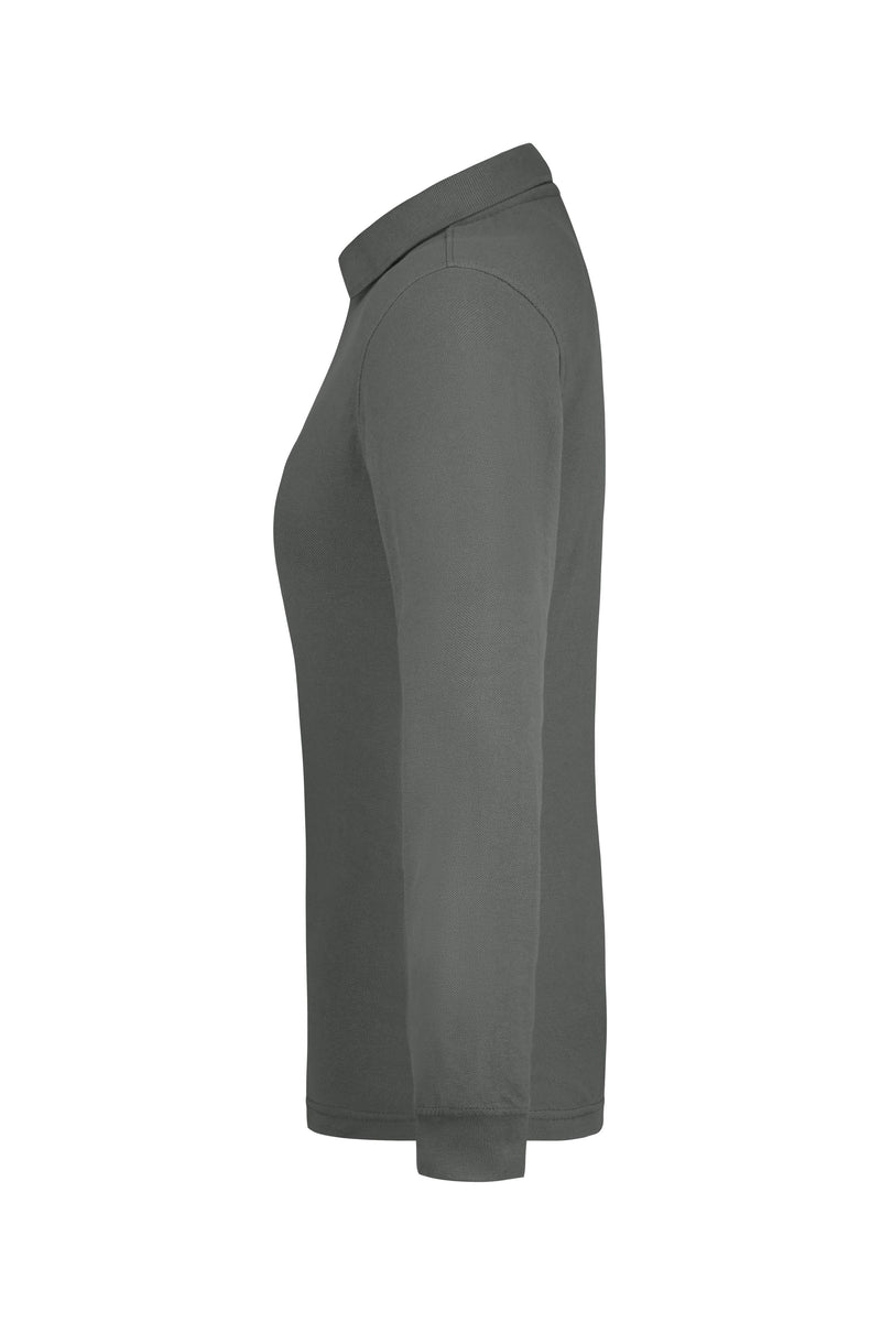 Laden Sie das Bild in Galerie -Viewer, Pflegeleichtes und strapazierfähiges Langarm Polo mit Brusttasche - JN865