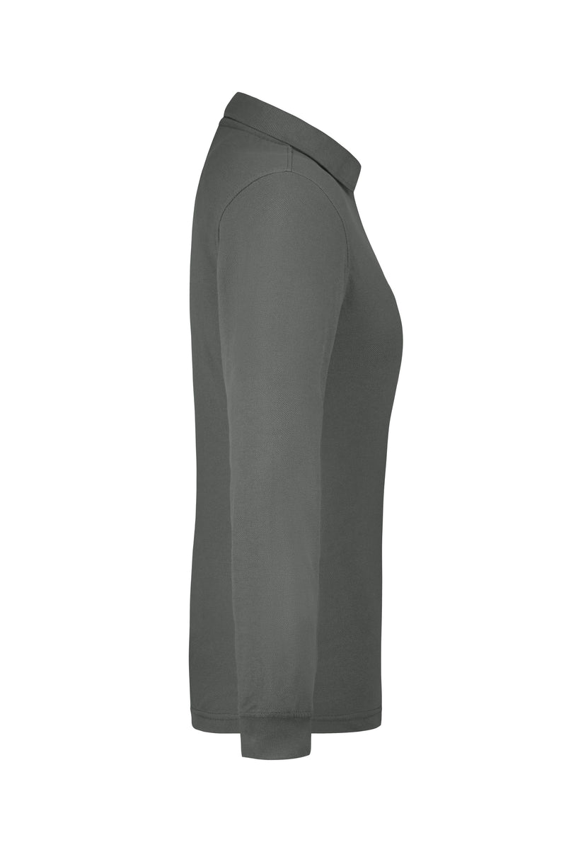 Laden Sie das Bild in Galerie -Viewer, Pflegeleichtes und strapazierfähiges Langarm Polo mit Brusttasche - JN865