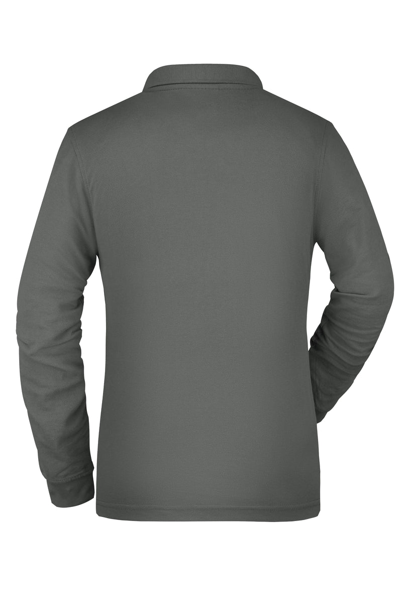 Laden Sie das Bild in Galerie -Viewer, Pflegeleichtes und strapazierfähiges Langarm Polo mit Brusttasche - JN865