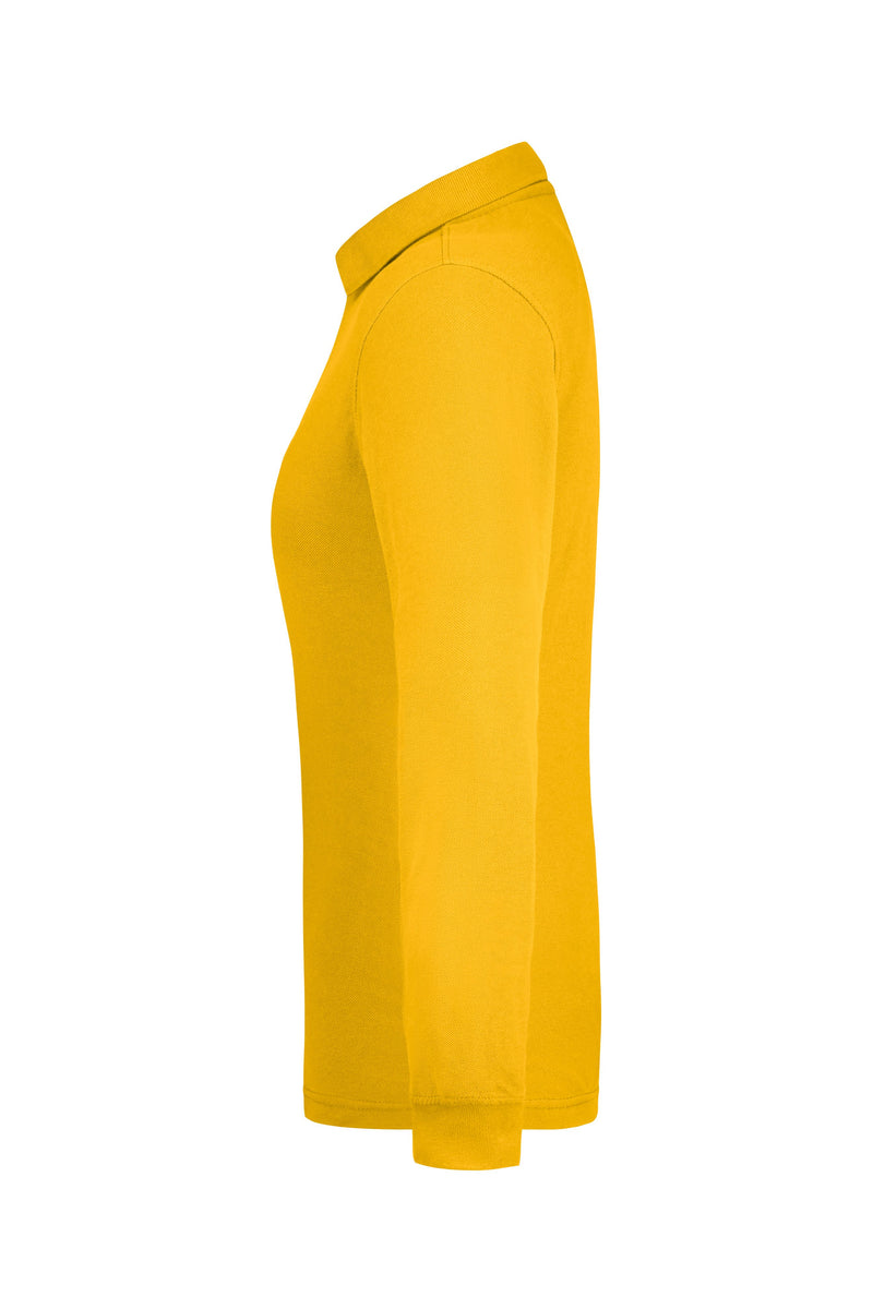 Laden Sie das Bild in Galerie -Viewer, Pflegeleichtes und strapazierfähiges Langarm Polo mit Brusttasche - JN865