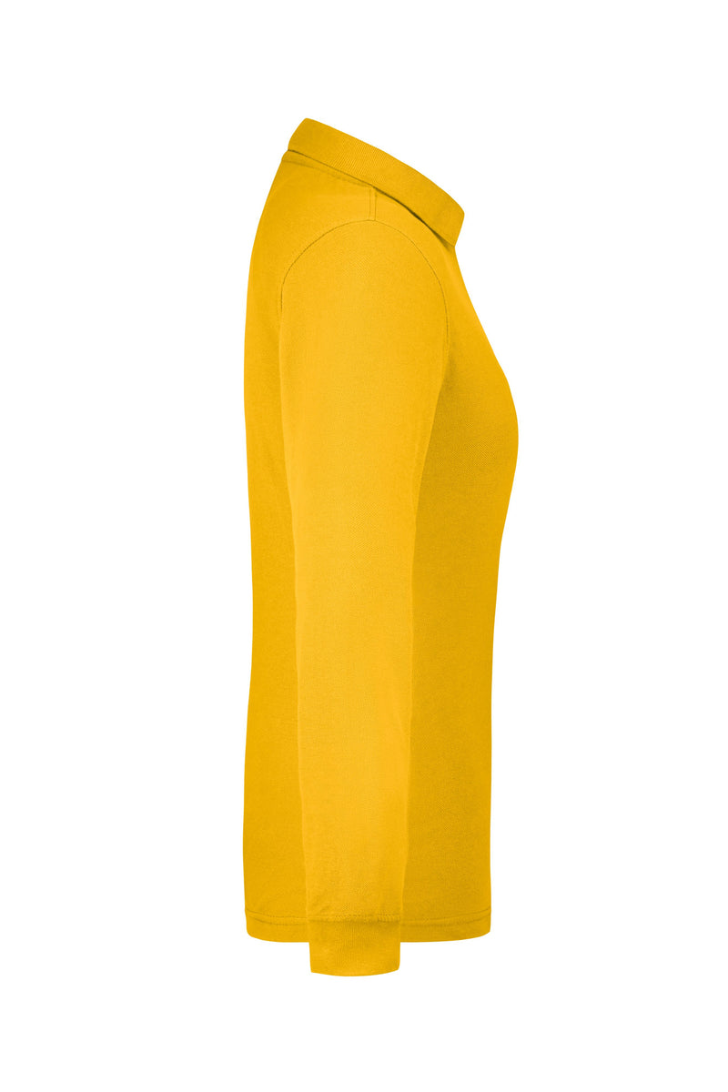 Laden Sie das Bild in Galerie -Viewer, Pflegeleichtes und strapazierfähiges Langarm Polo mit Brusttasche - JN865