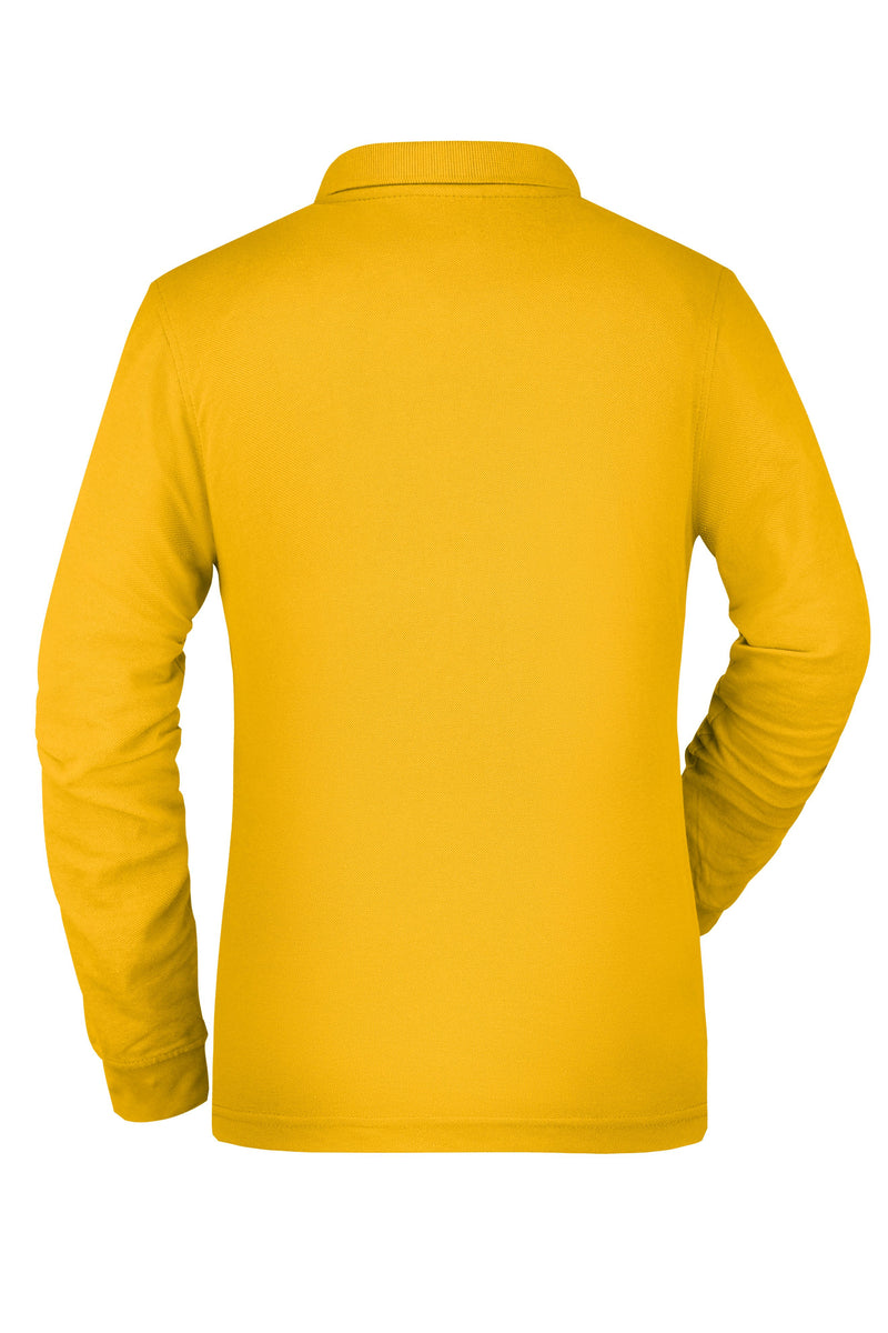 Laden Sie das Bild in Galerie -Viewer, Pflegeleichtes und strapazierfähiges Langarm Polo mit Brusttasche - JN865