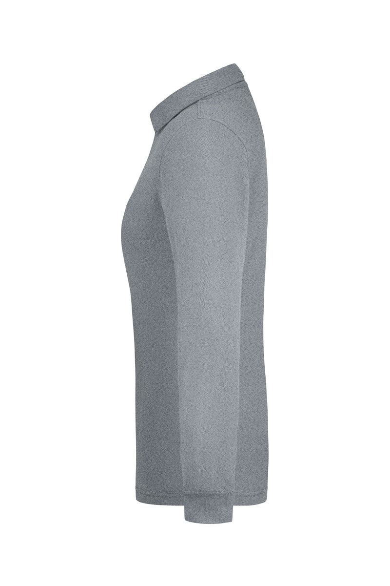 Laden Sie das Bild in Galerie -Viewer, Pflegeleichtes und strapazierfähiges Langarm Polo mit Brusttasche - JN865