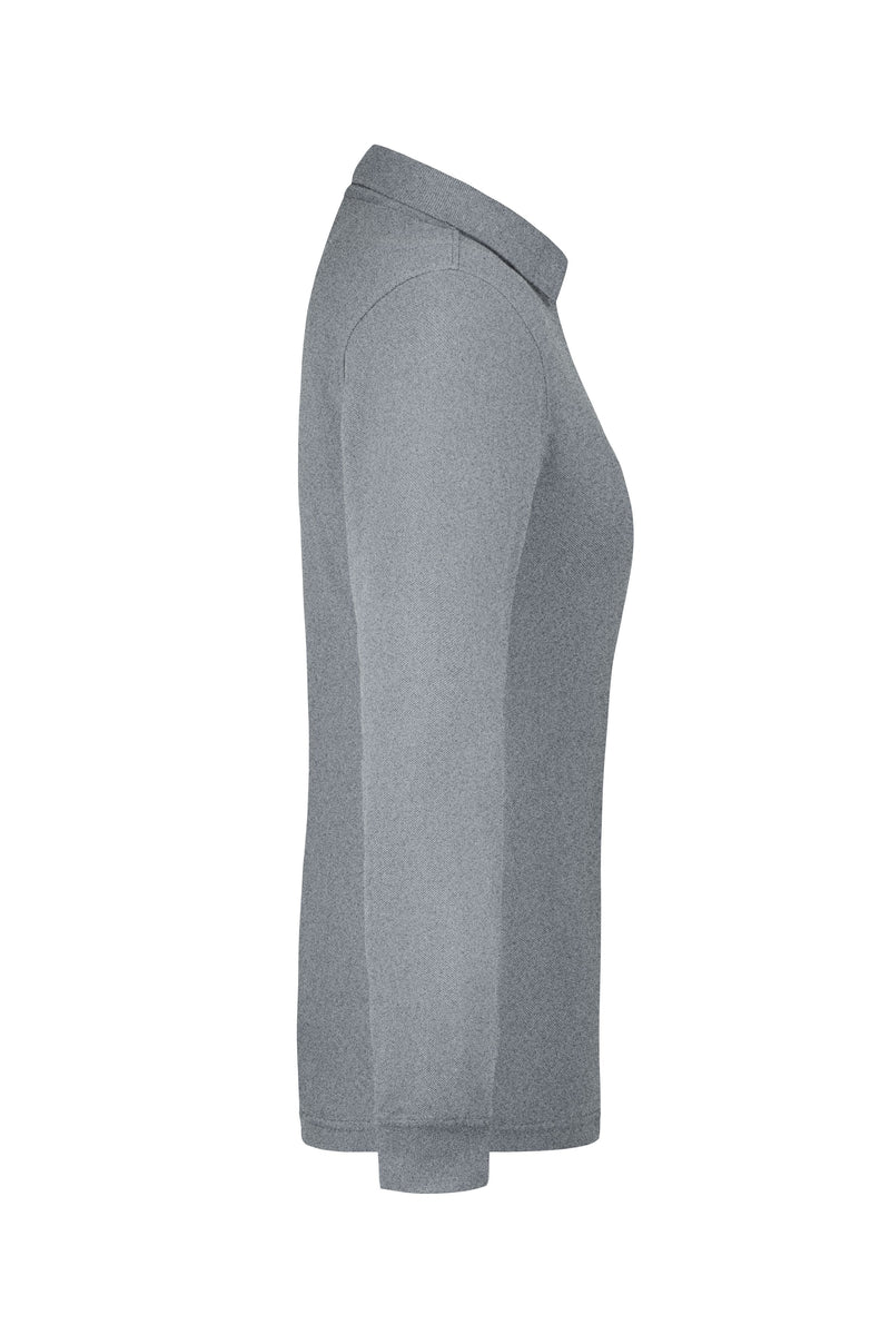 Laden Sie das Bild in Galerie -Viewer, Pflegeleichtes und strapazierfähiges Langarm Polo mit Brusttasche - JN865