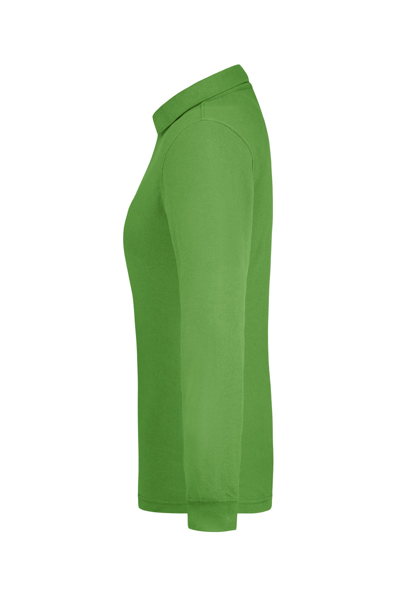 Laden Sie das Bild in Galerie -Viewer, Pflegeleichtes und strapazierfähiges Langarm Polo mit Brusttasche - JN865