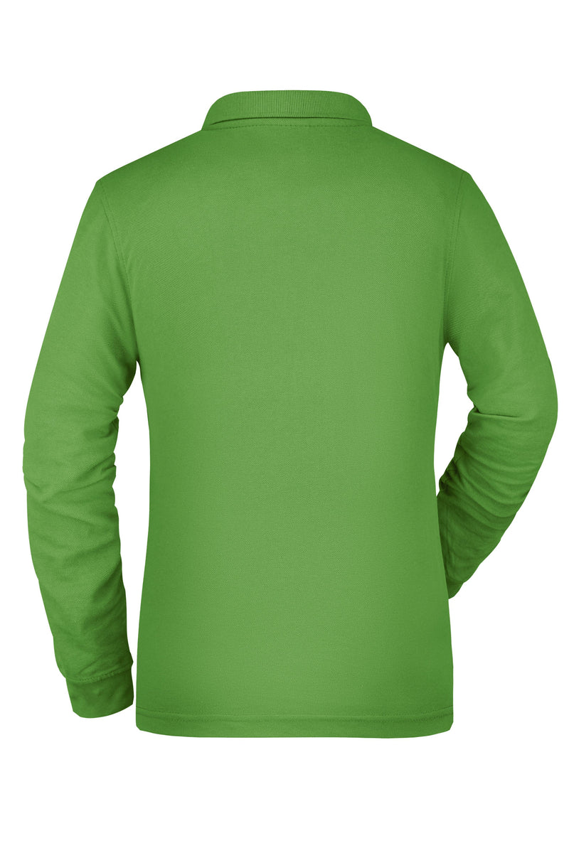 Laden Sie das Bild in Galerie -Viewer, Pflegeleichtes und strapazierfähiges Langarm Polo mit Brusttasche - JN865