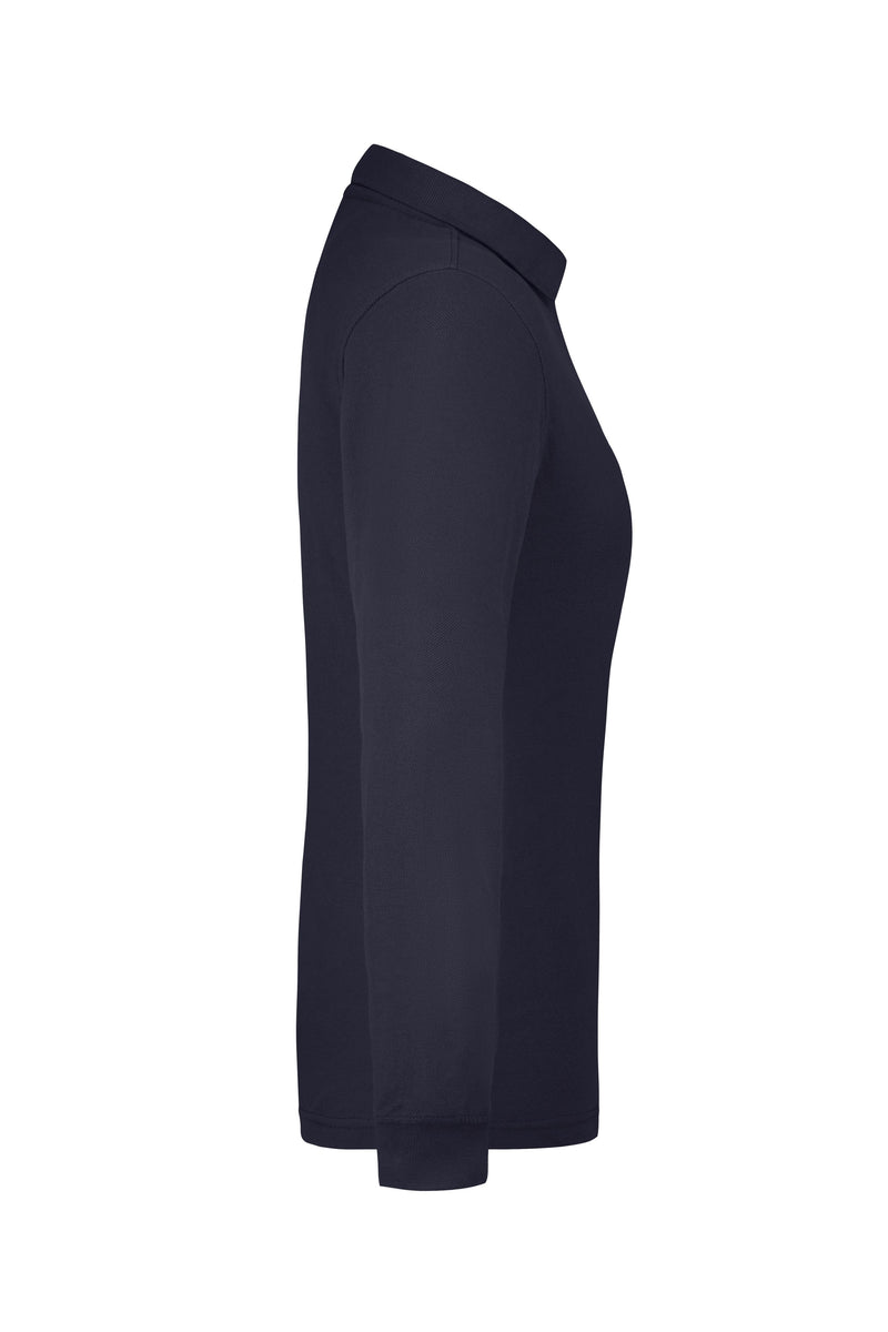 Laden Sie das Bild in Galerie -Viewer, Pflegeleichtes und strapazierfähiges Langarm Polo mit Brusttasche - JN865