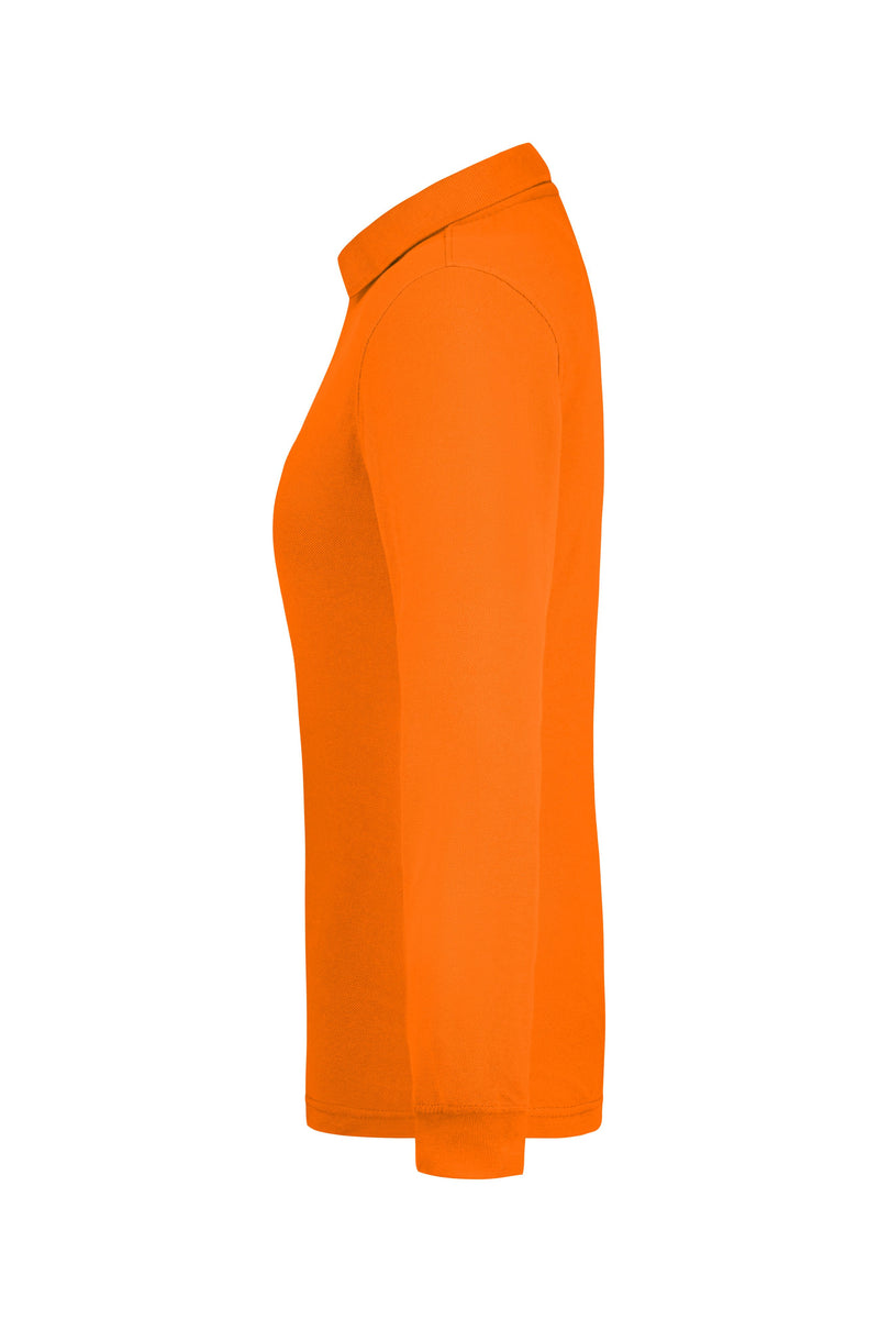 Laden Sie das Bild in Galerie -Viewer, Pflegeleichtes und strapazierfähiges Langarm Polo mit Brusttasche - JN865