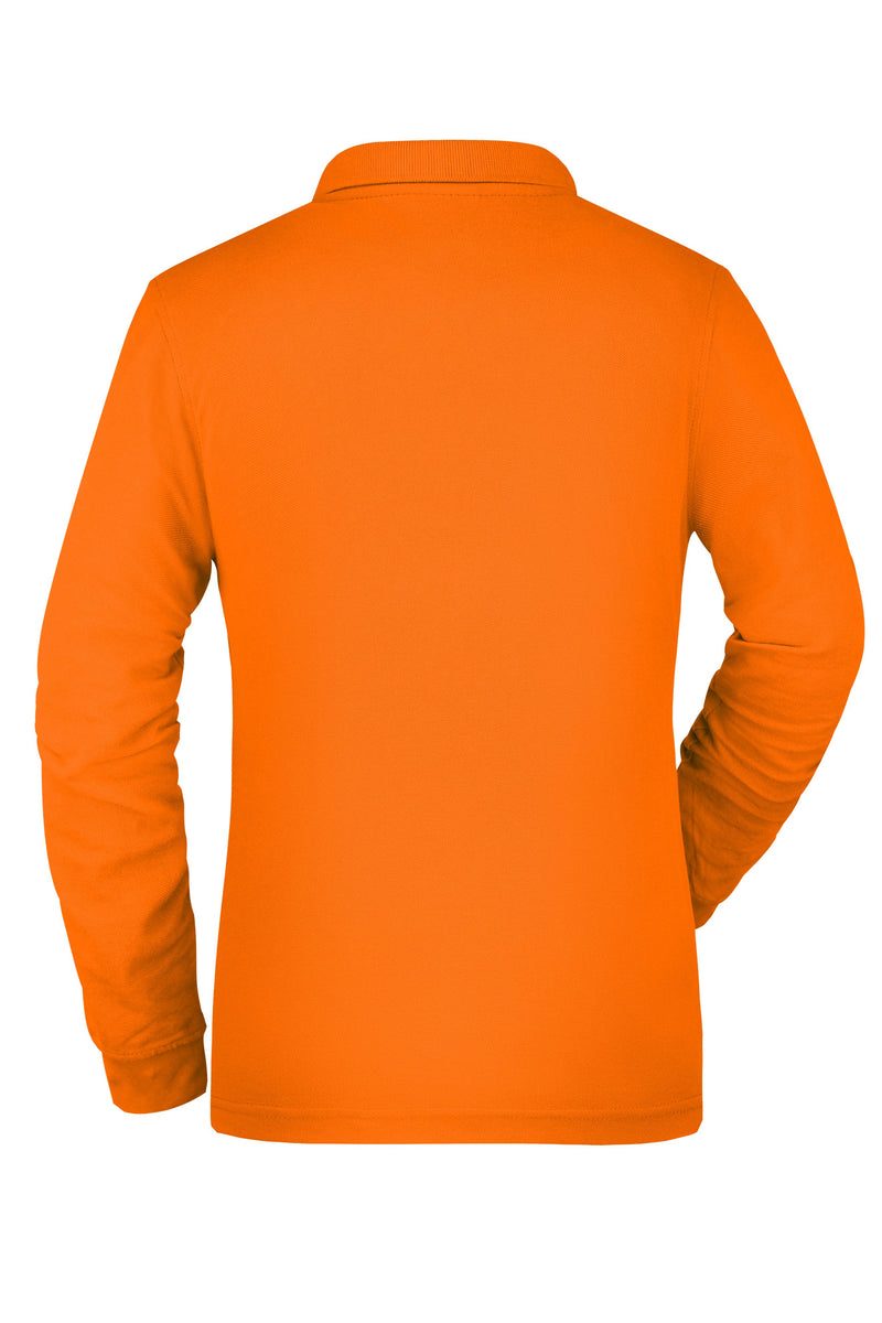 Laden Sie das Bild in Galerie -Viewer, Pflegeleichtes und strapazierfähiges Langarm Polo mit Brusttasche - JN865