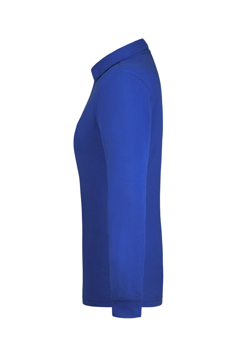 Laden Sie das Bild in Galerie -Viewer, Pflegeleichtes und strapazierfähiges Langarm Polo mit Brusttasche - JN865