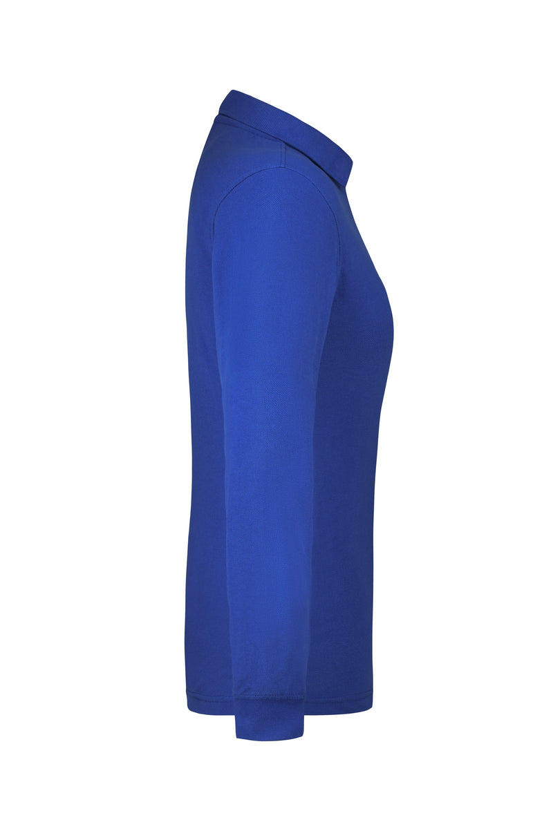 Laden Sie das Bild in Galerie -Viewer, Pflegeleichtes und strapazierfähiges Langarm Polo mit Brusttasche - JN865