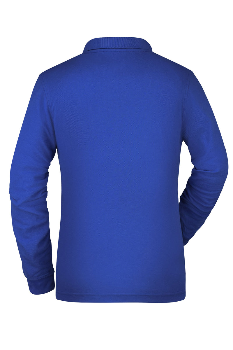 Laden Sie das Bild in Galerie -Viewer, Pflegeleichtes und strapazierfähiges Langarm Polo mit Brusttasche - JN865