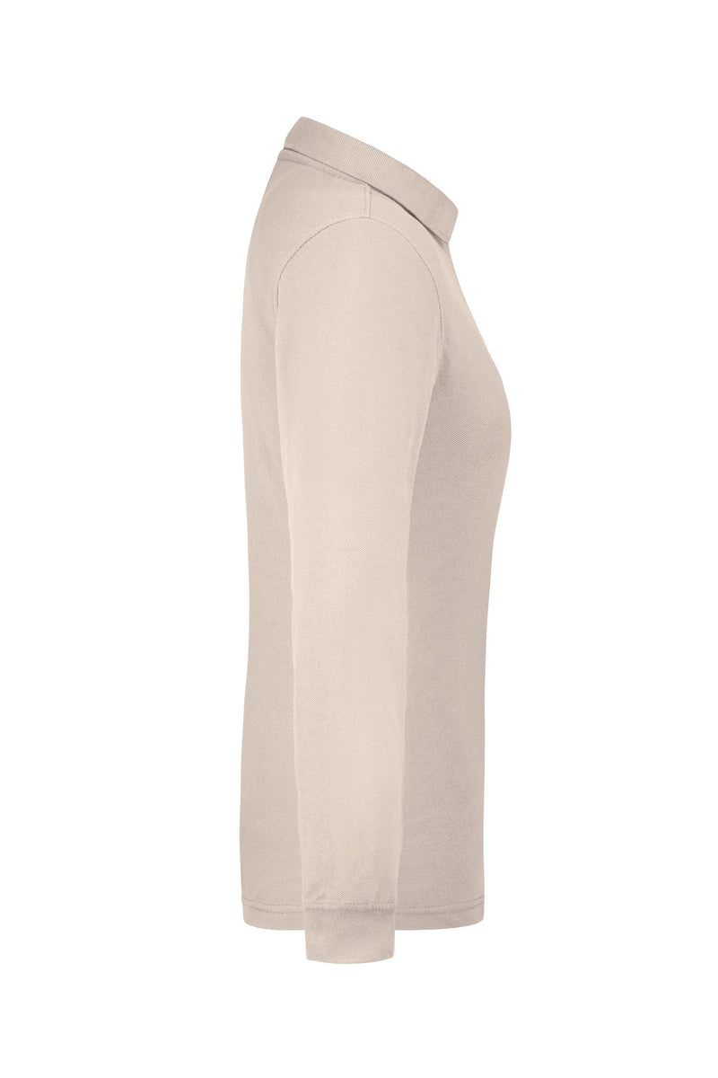 Laden Sie das Bild in Galerie -Viewer, Pflegeleichtes und strapazierfähiges Langarm Polo mit Brusttasche - JN865