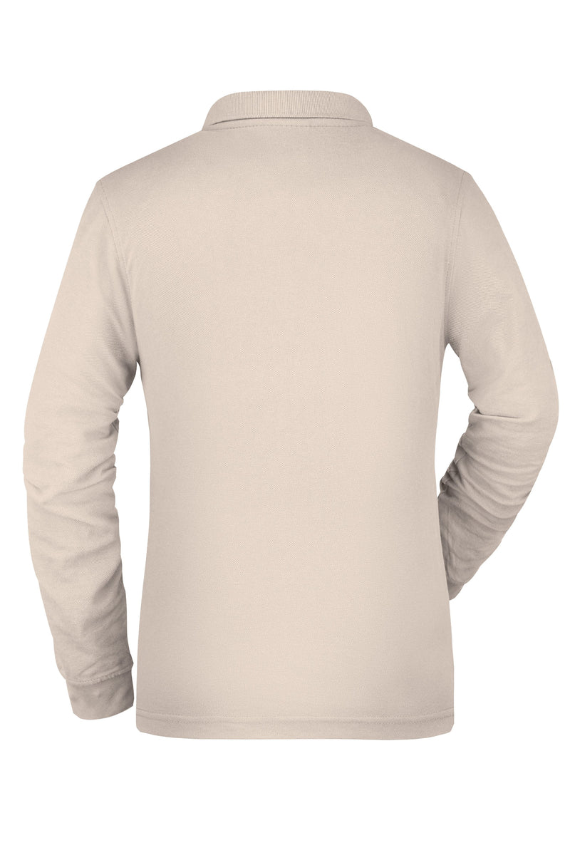 Laden Sie das Bild in Galerie -Viewer, Pflegeleichtes und strapazierfähiges Langarm Polo mit Brusttasche - JN865