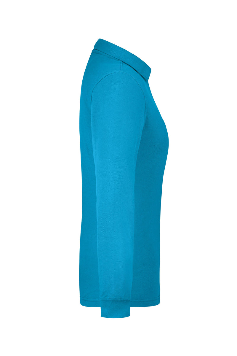 Laden Sie das Bild in Galerie -Viewer, Pflegeleichtes und strapazierfähiges Langarm Polo mit Brusttasche - JN865