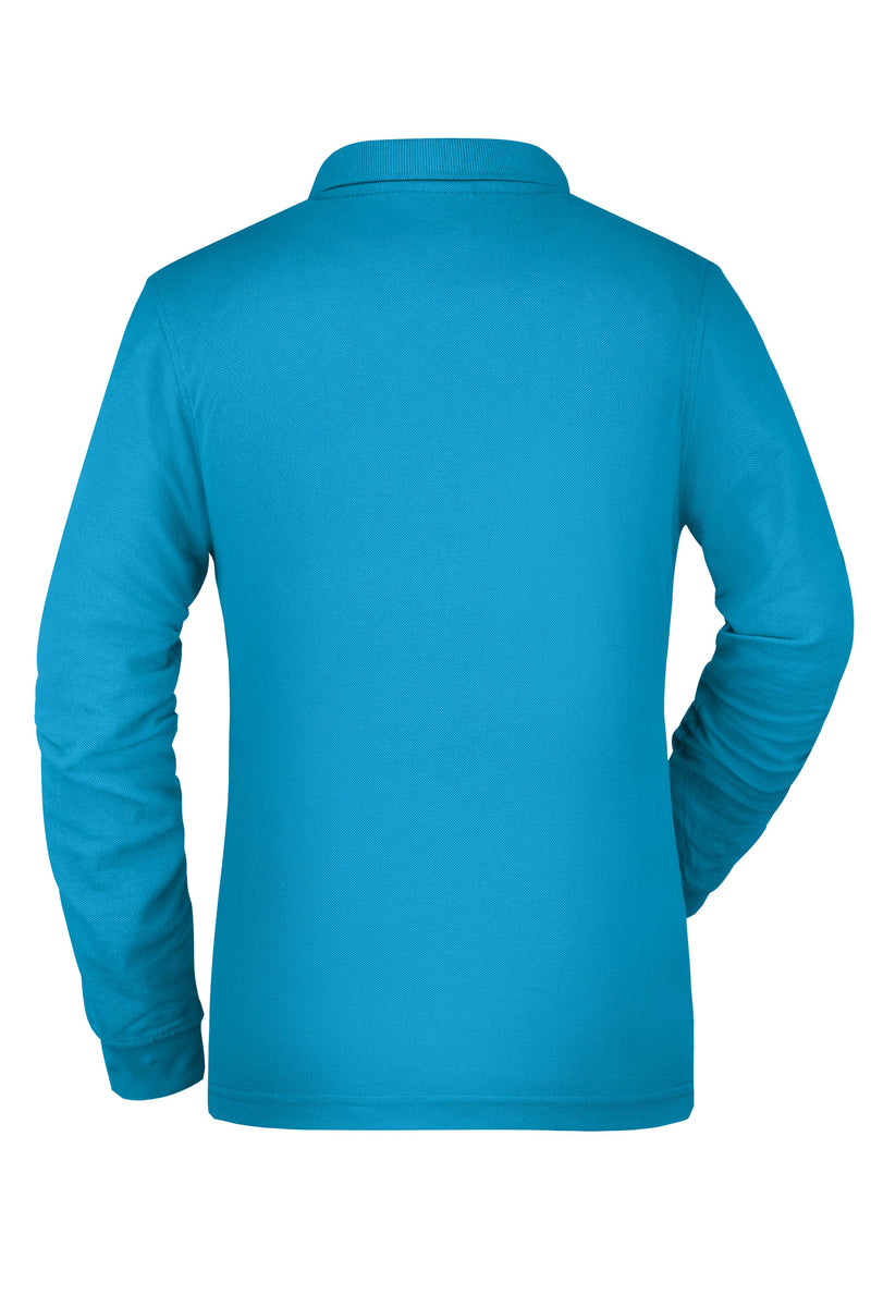 Laden Sie das Bild in Galerie -Viewer, Pflegeleichtes und strapazierfähiges Langarm Polo mit Brusttasche - JN865