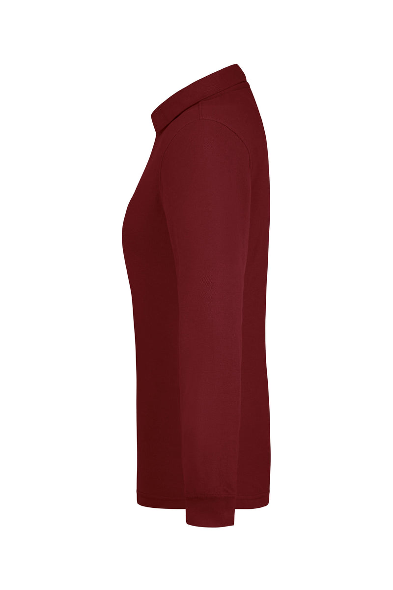 Laden Sie das Bild in Galerie -Viewer, Pflegeleichtes und strapazierfähiges Langarm Polo mit Brusttasche - JN865