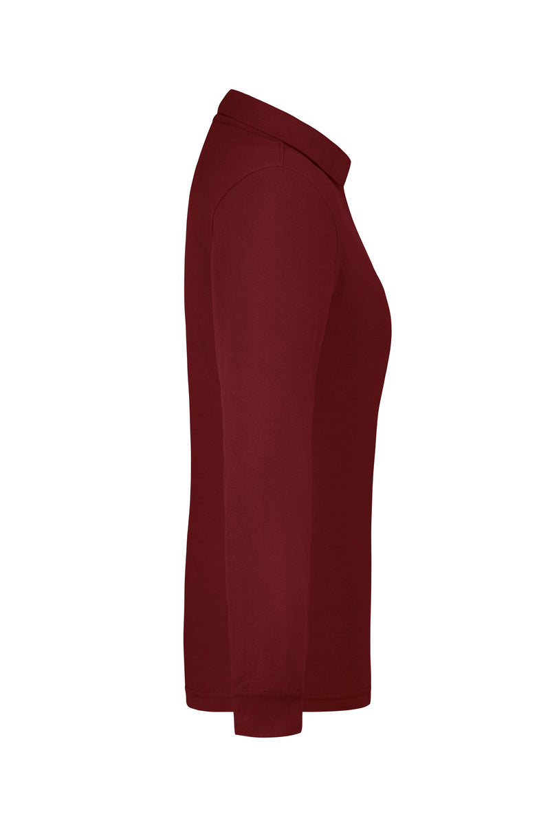 Laden Sie das Bild in Galerie -Viewer, Pflegeleichtes und strapazierfähiges Langarm Polo mit Brusttasche - JN865