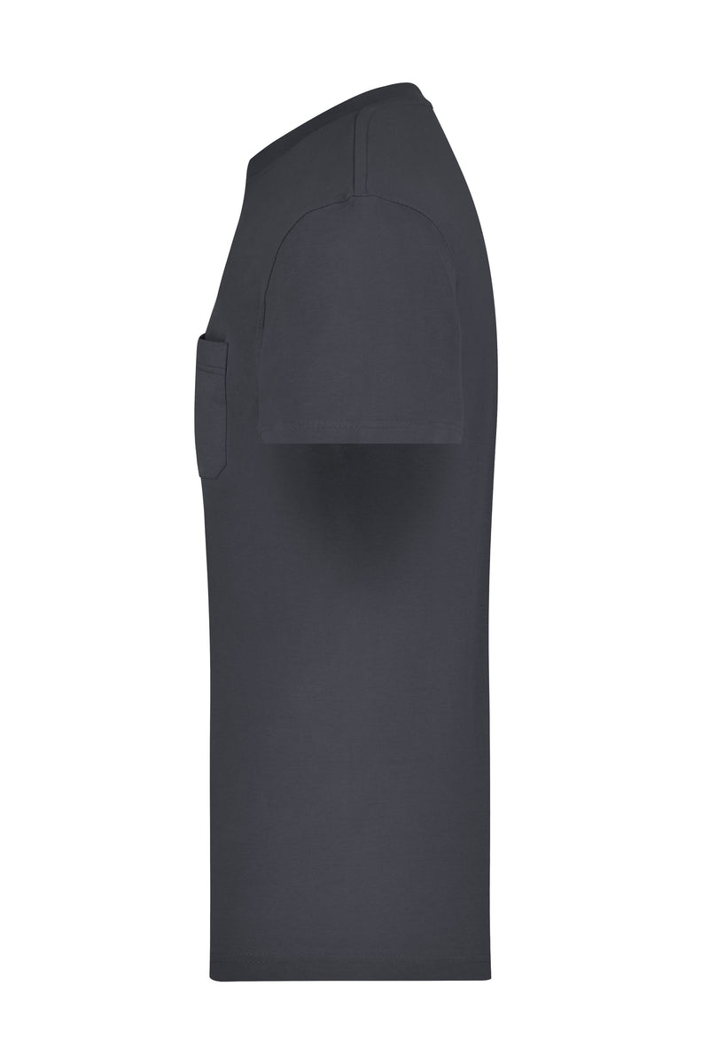 Laden Sie das Bild in Galerie -Viewer, Klassisches T-Shirt mit Brusttasche - JN920