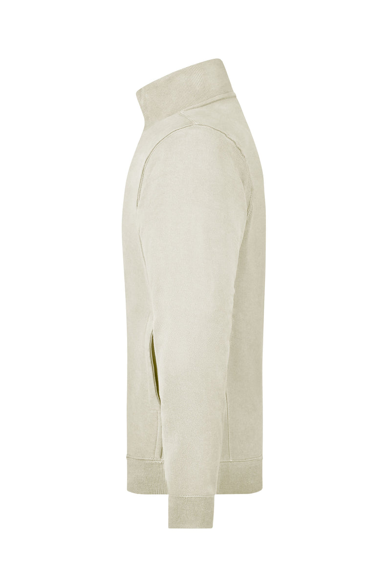 Laden Sie das Bild in Galerie -Viewer, Klassische Sweatjacke aus French-Terry - Herren - JN058