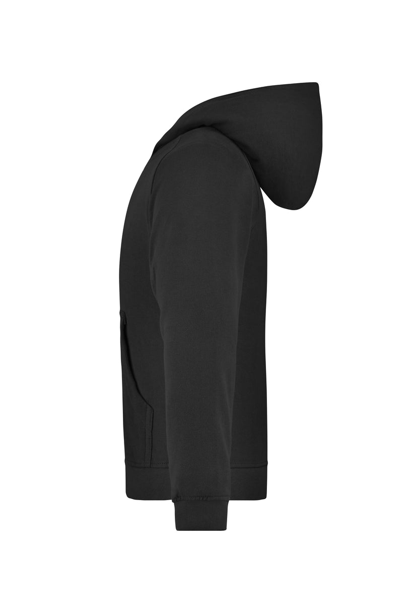 Laden Sie das Bild in Galerie -Viewer, Klassische Kapuzenjacke aus hochwertiger French-Terry-Qualität - Kinder - JN059K