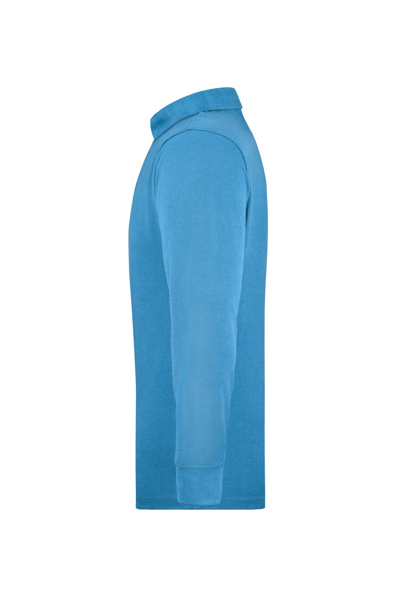 Laden Sie das Bild in Galerie -Viewer, Pflegeleichtes und strapazierfähiges Langarm Polo mit Brusttasche - JN866