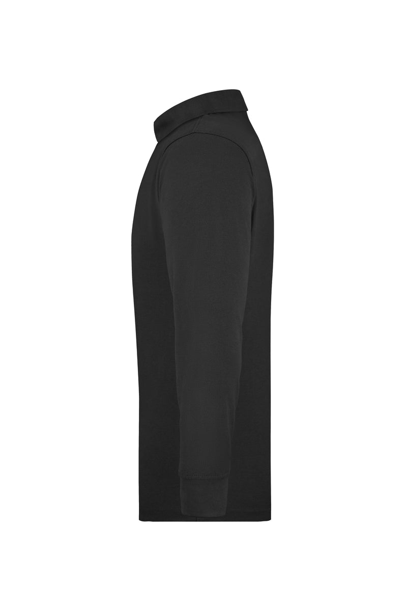 Laden Sie das Bild in Galerie -Viewer, Pflegeleichtes und strapazierfähiges Langarm Polo mit Brusttasche - JN866