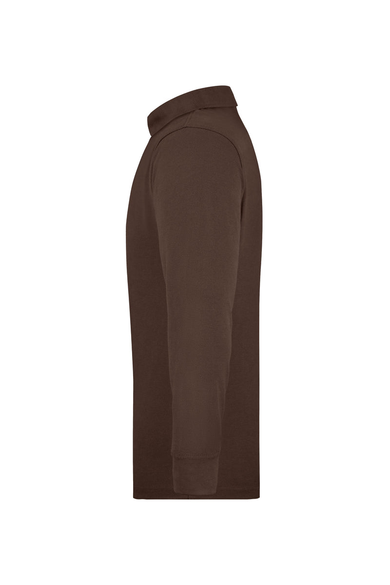 Laden Sie das Bild in Galerie -Viewer, Pflegeleichtes und strapazierfähiges Langarm Polo mit Brusttasche - JN866