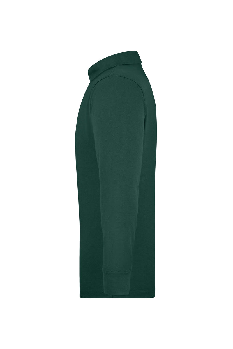 Laden Sie das Bild in Galerie -Viewer, Pflegeleichtes und strapazierfähiges Langarm Polo mit Brusttasche - JN866