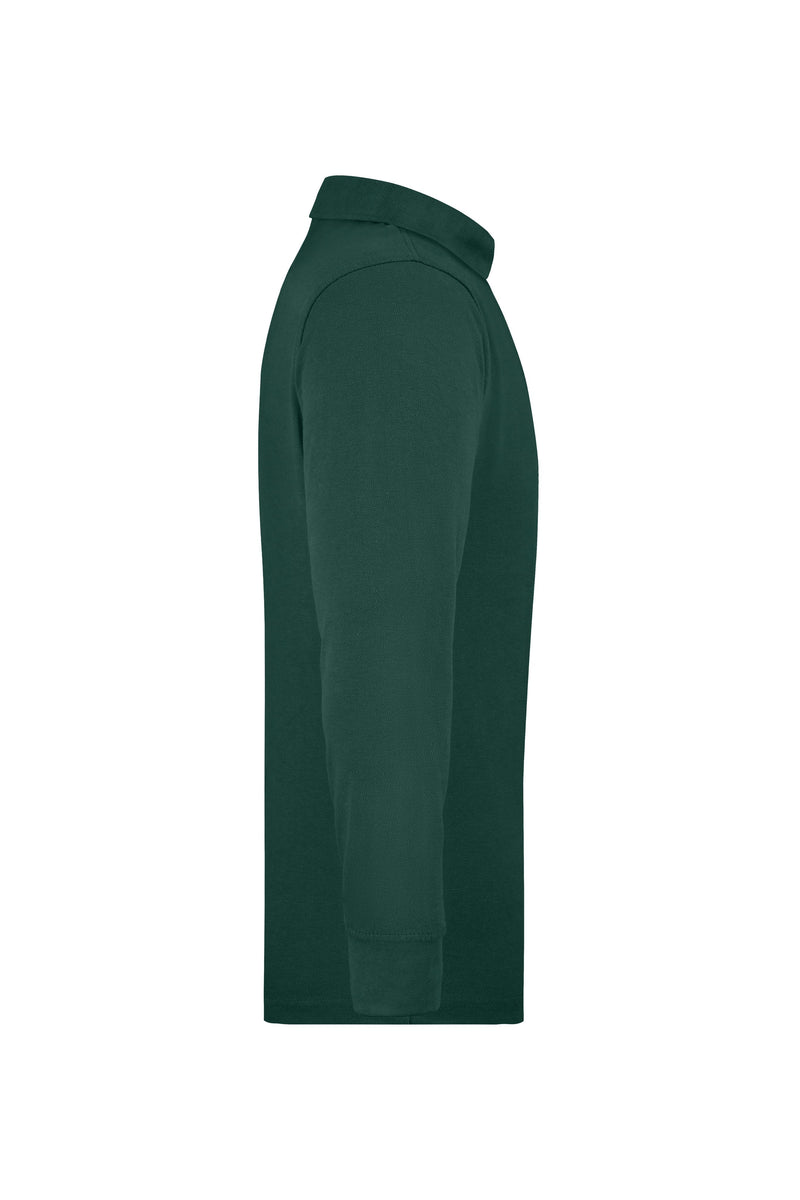 Laden Sie das Bild in Galerie -Viewer, Pflegeleichtes und strapazierfähiges Langarm Polo mit Brusttasche - JN866