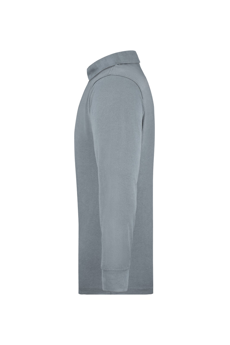 Laden Sie das Bild in Galerie -Viewer, Pflegeleichtes und strapazierfähiges Langarm Polo mit Brusttasche - JN866