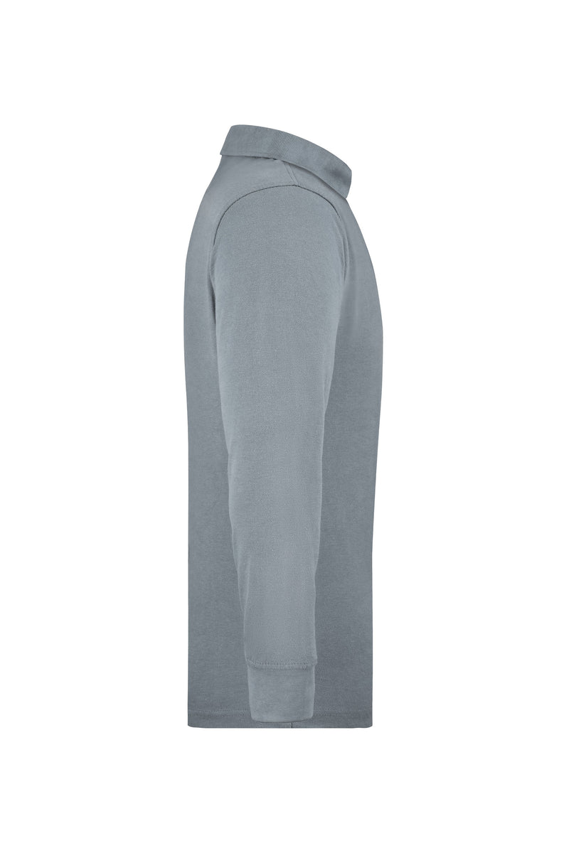 Laden Sie das Bild in Galerie -Viewer, Pflegeleichtes und strapazierfähiges Langarm Polo mit Brusttasche - JN866