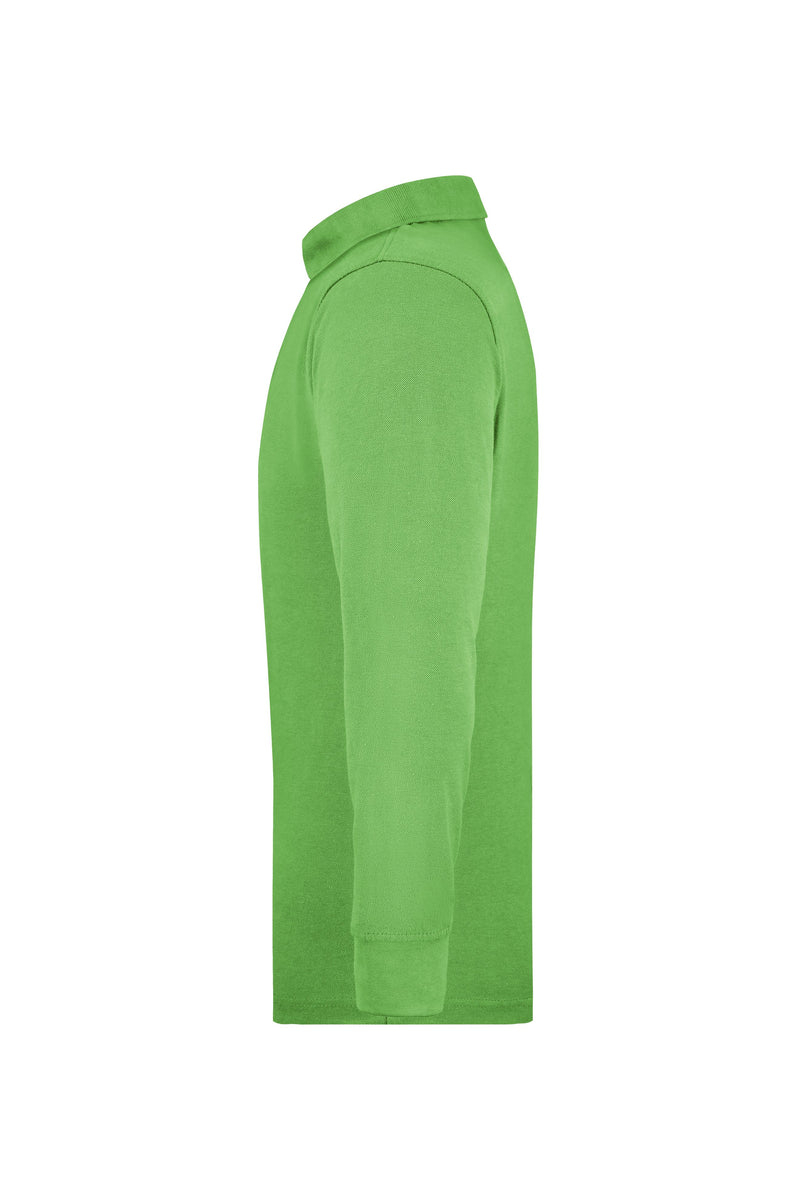 Laden Sie das Bild in Galerie -Viewer, Pflegeleichtes und strapazierfähiges Langarm Polo mit Brusttasche - JN866