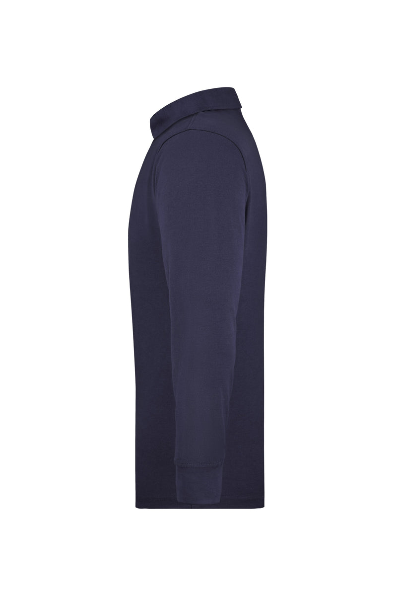 Laden Sie das Bild in Galerie -Viewer, Pflegeleichtes und strapazierfähiges Langarm Polo mit Brusttasche - JN866