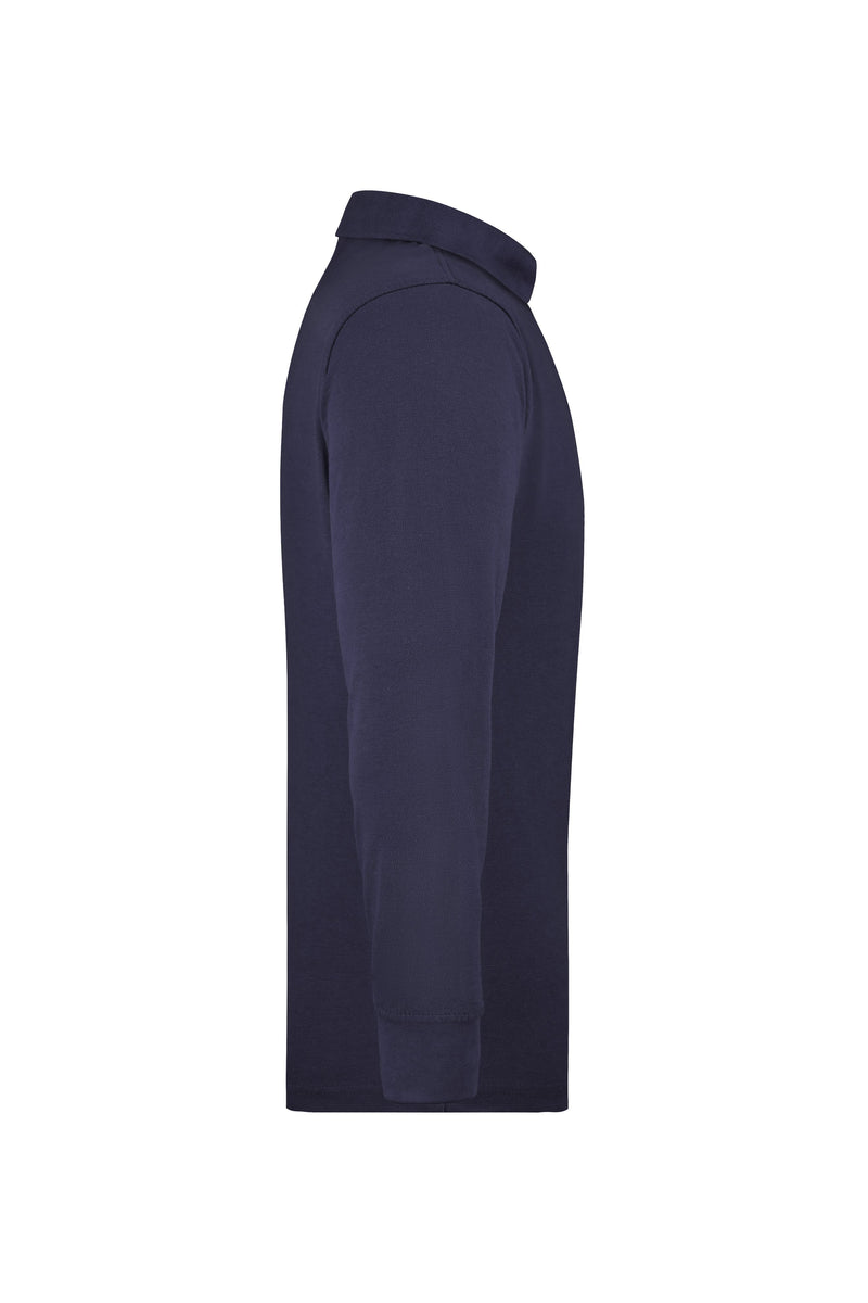 Laden Sie das Bild in Galerie -Viewer, Pflegeleichtes und strapazierfähiges Langarm Polo mit Brusttasche - JN866