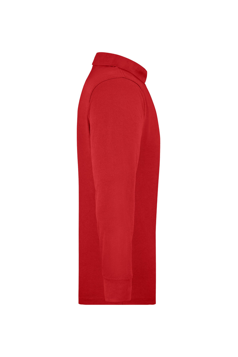 Laden Sie das Bild in Galerie -Viewer, Pflegeleichtes und strapazierfähiges Langarm Polo mit Brusttasche - JN866