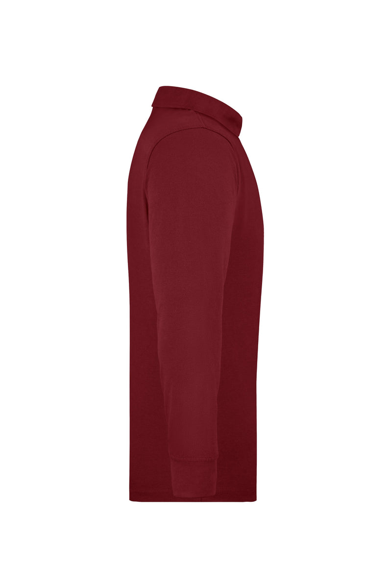 Laden Sie das Bild in Galerie -Viewer, Pflegeleichtes und strapazierfähiges Langarm Polo mit Brusttasche - JN866